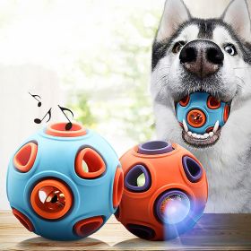 Luminous Sounding Dog Toy Ball (size: S)